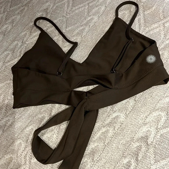 Vintage style fashion Lycra top Sz  L - Picture 6 of 9